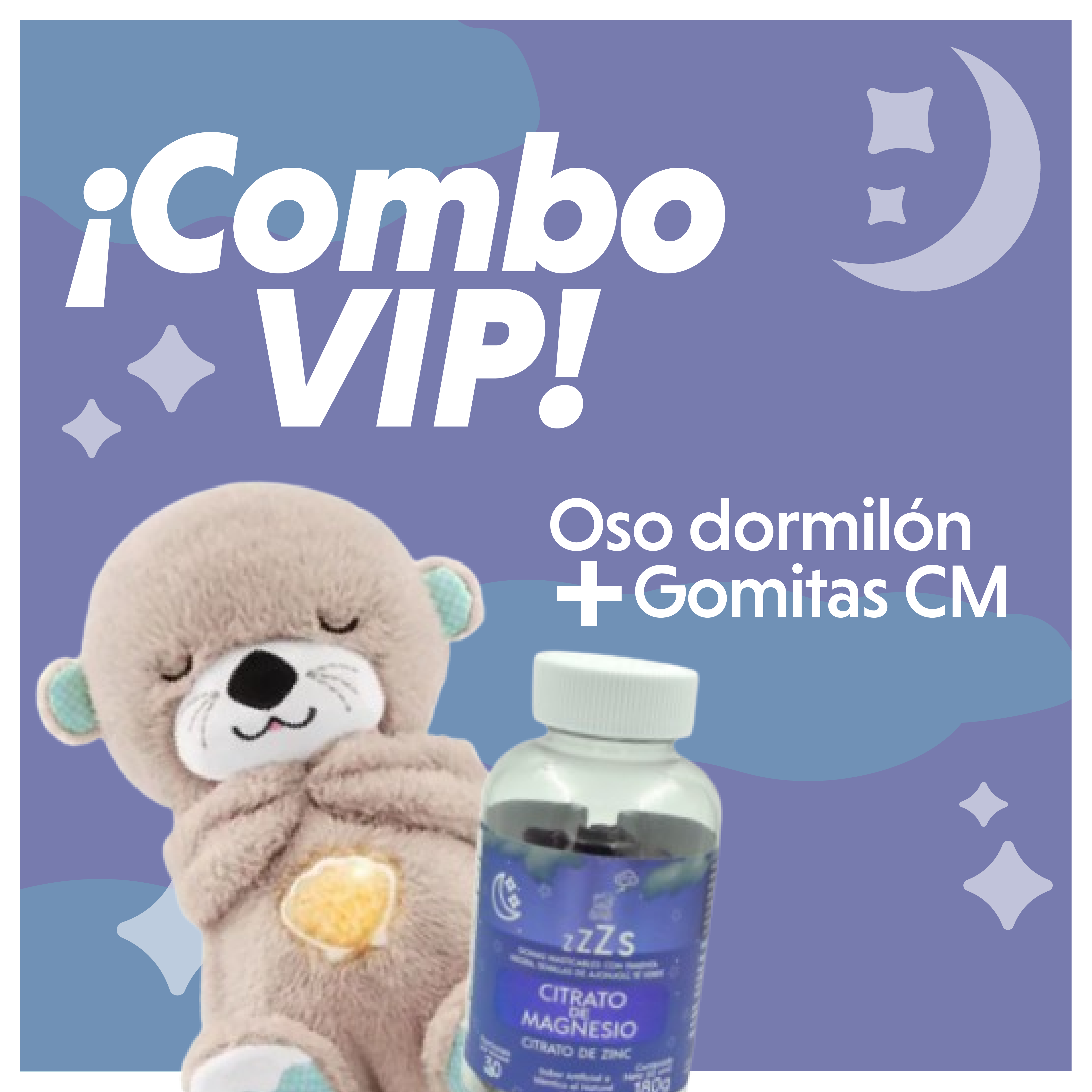 Combo premium Gomitas + Oso dormilón